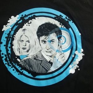 Doctor Who 10 & Rose Womens Shirt